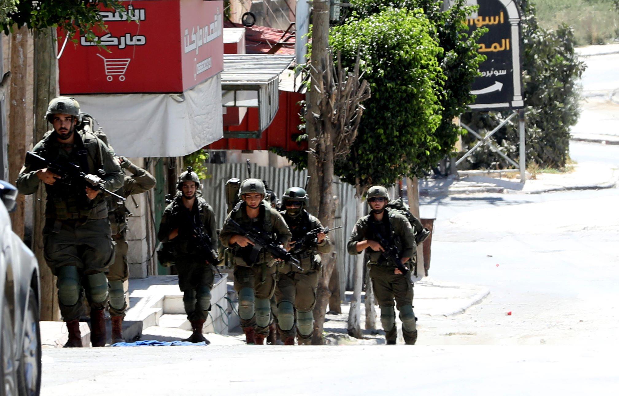 من اقتحام طوباس. (تصوير أيمن نوباني/وفا)